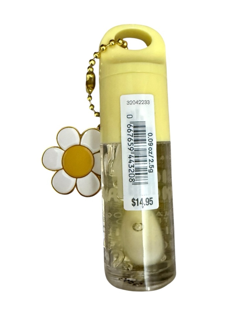 NEW Bath & Body Works ICED LEMONADE Lip Oil with Daisy Charm Limited Edition - Picture 2 of 7